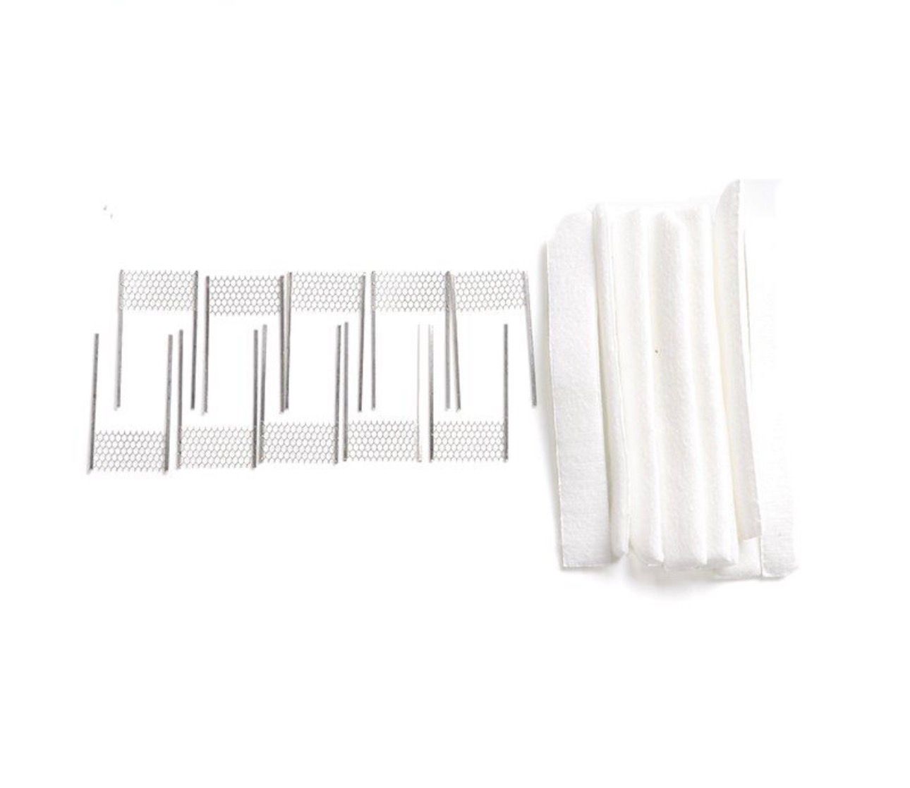 Kriemhild Rebuildable Meshed Coil Meshed Strip & Cotton (10PCS)