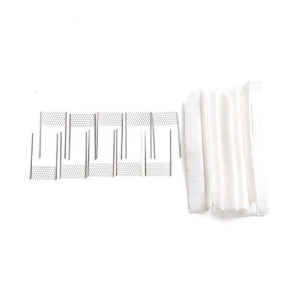 Kriemhild Rebuildable Meshed Coil Meshed Strip & Cotton (10PCS)