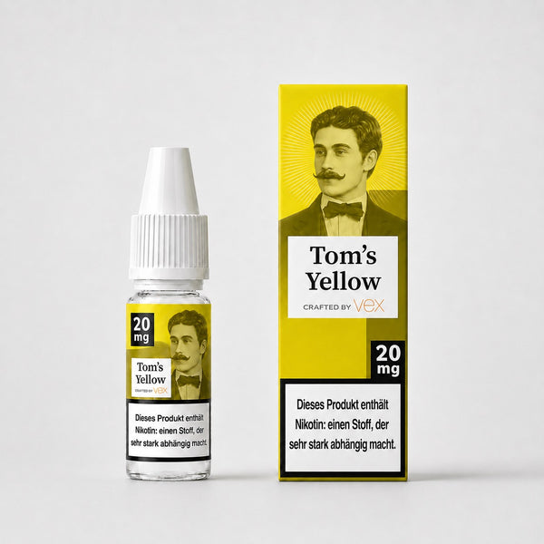 TOM KLARK'S - Tom's Yellow Banana Split Nikotinsalz Liquid 10ml - Haus des Dampfes