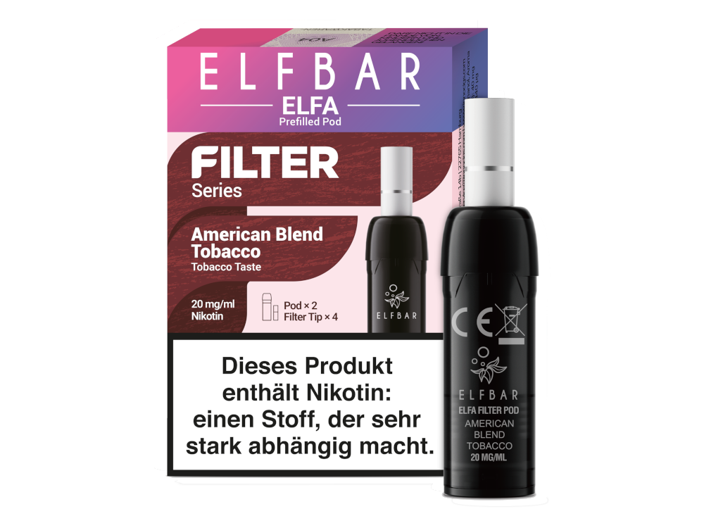 Elfbar Elfa Pod - Filter Series (2 Stück pro Packung)