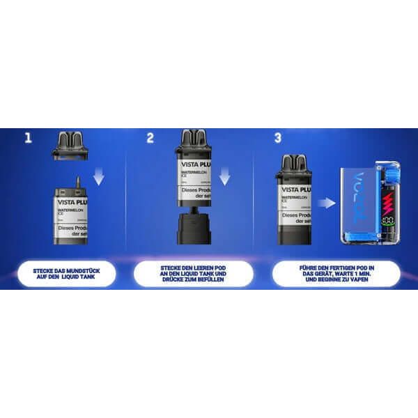 VOZOL Vista Plug EZ Pod (10ml) + Coil