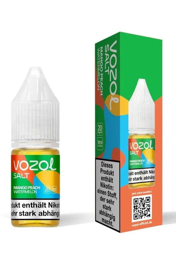 VOZOL Mango Peach Watermelon Nikotinsalz Liquid 10 ml Flasche – Mango Pfirsich Wassermelone