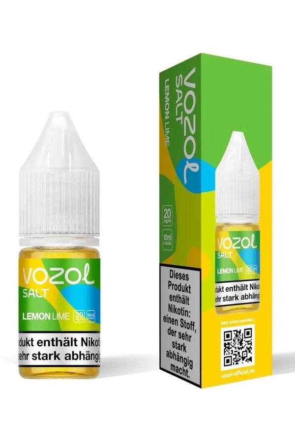 VOZOL Lemon Lime Nikotinsalz Liquid 10 ml Flasche – Zitrone Limette