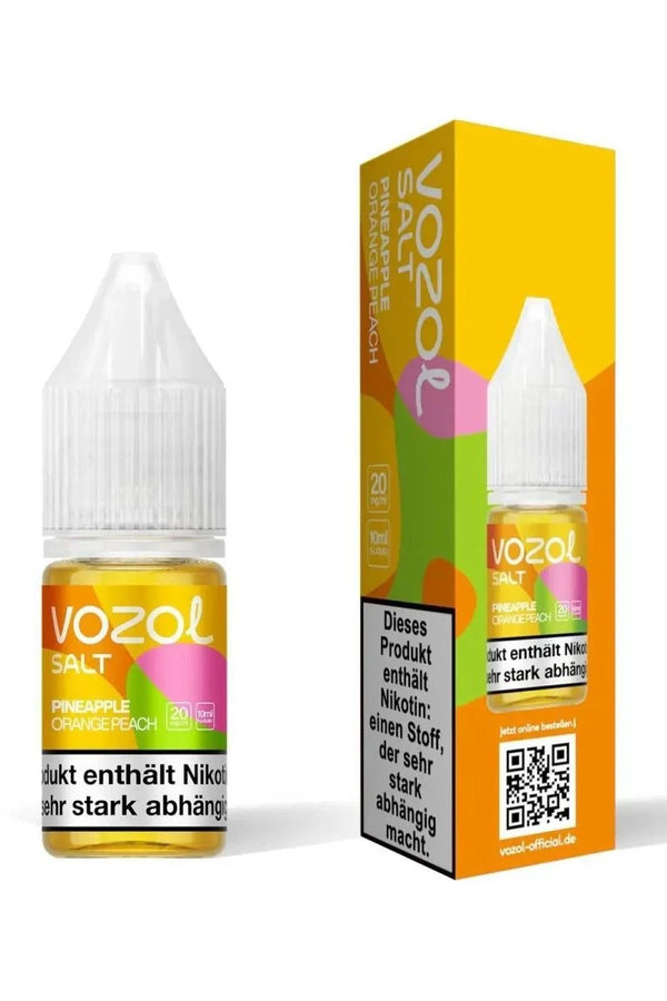 VOZOL Pineapple Orange Peach Nikotinsalz Liquid 10 ml Flasche – Ananas Orange Pfirsich