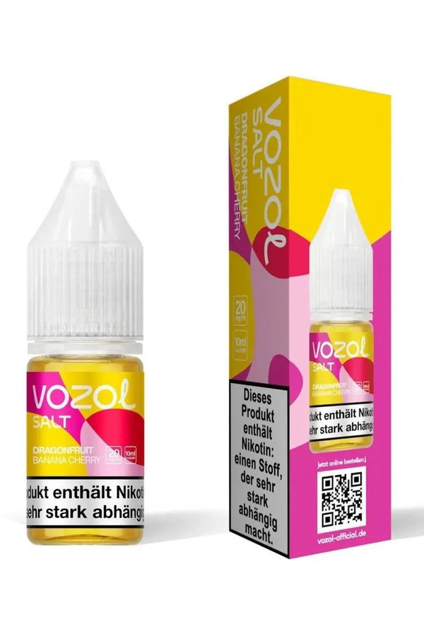 VOZOL Dragonfruit Banana Cherry Nikotinsalz Liquid 10 ml Flasche – Drachenfrucht Banane Kirsche