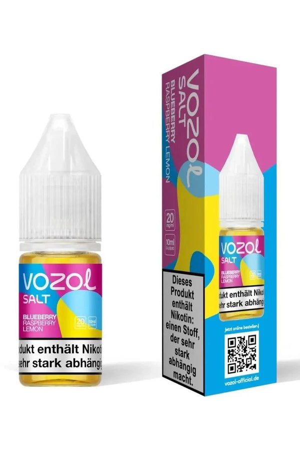 VOZOL Blueberry Raspberry Lemon Nikotinsalz Liquid 10 ml Flasche – Blaubeere Himbeere Zitrone