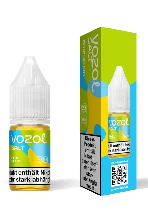 VOZOL Blue Mojito Nikotinsalz Liquid 10 ml Flasche – Blauer Mojito