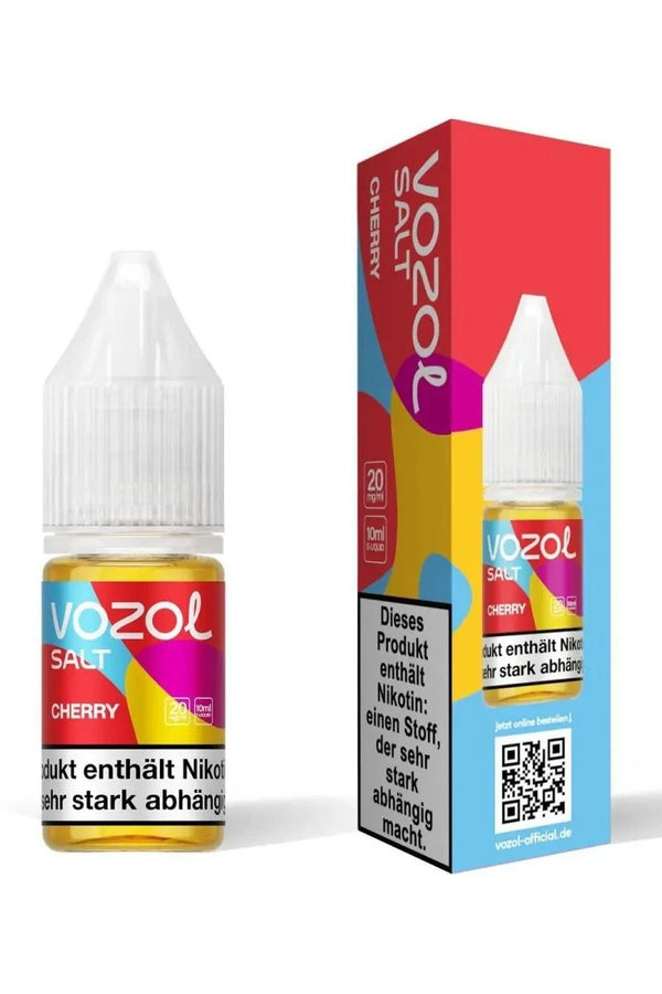 VOZOL Cherry Nikotinsalz Liquid 10 ml Flasche – Kirsche