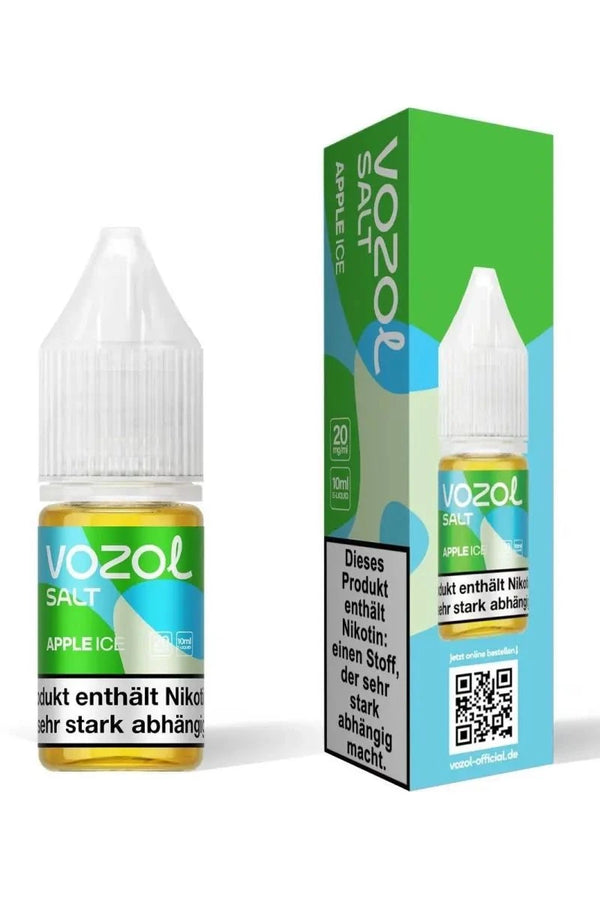 VOZOL Apple Ice Nikotinsalz Liquid 10 ml Flasche – Apfel Ice