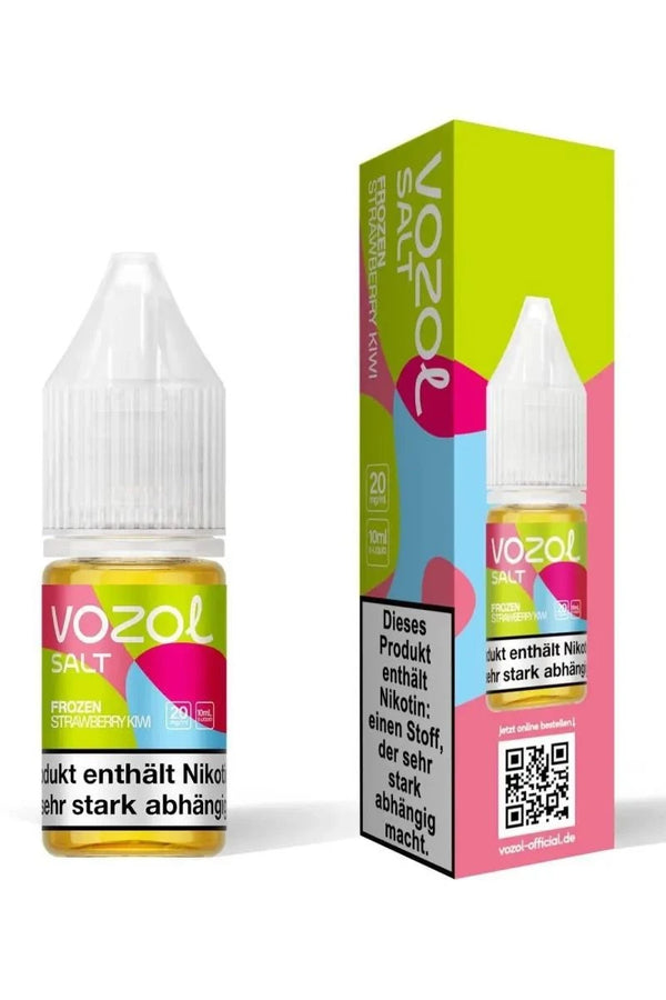 VOZOL Frozen Strawberry Kiwi Nikotinsalz Liquid 10 ml Flasche – Erdbeere Kiwi Ice