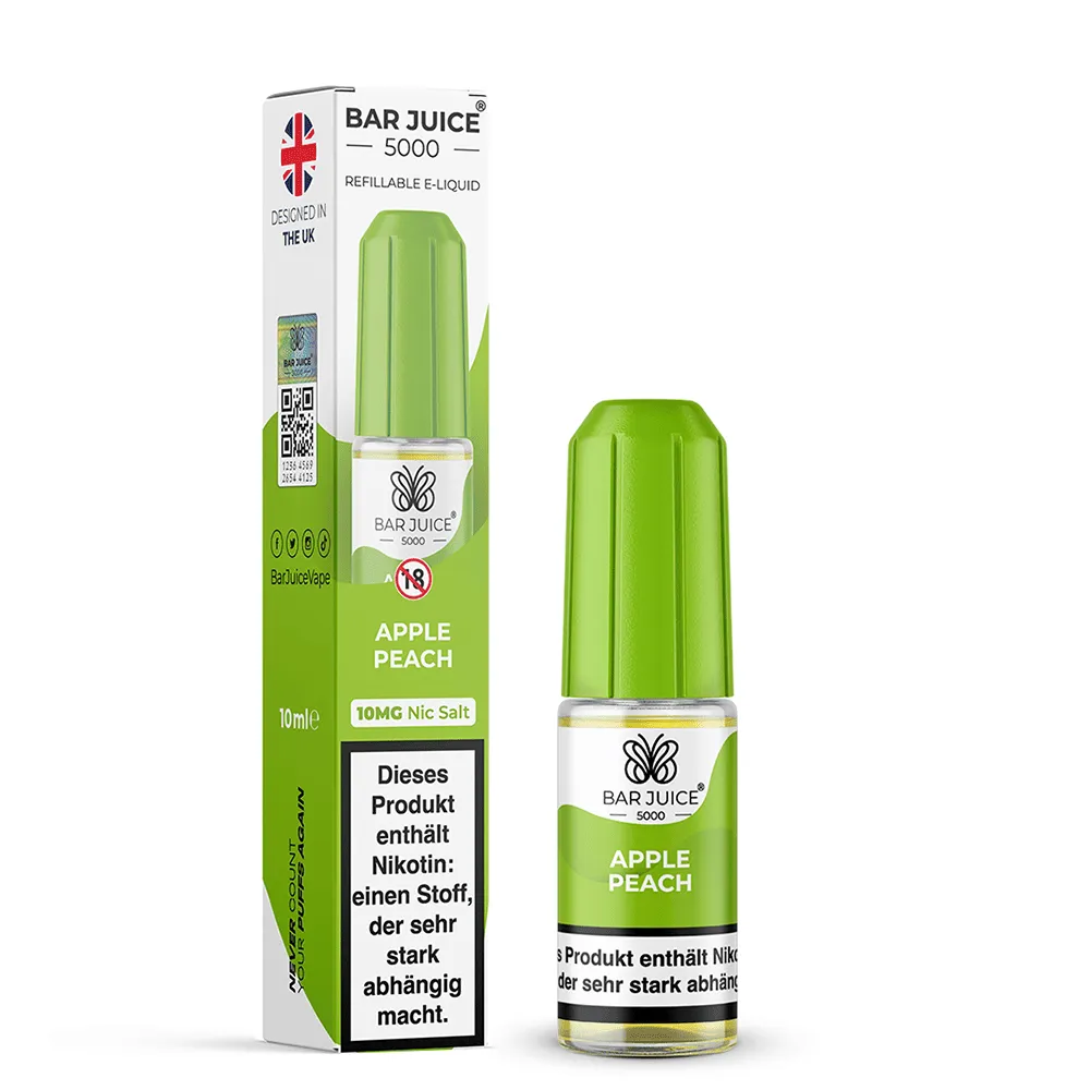 BAR JUICE 5000  - Apple Peach - Liquid 10ml