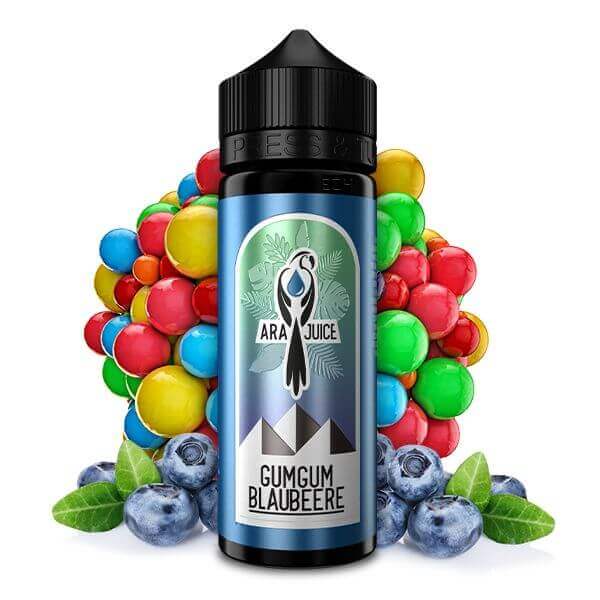 Ara Juice - Gumgum Blaubeere - 20 ml Aroma - Haus des Dampfes