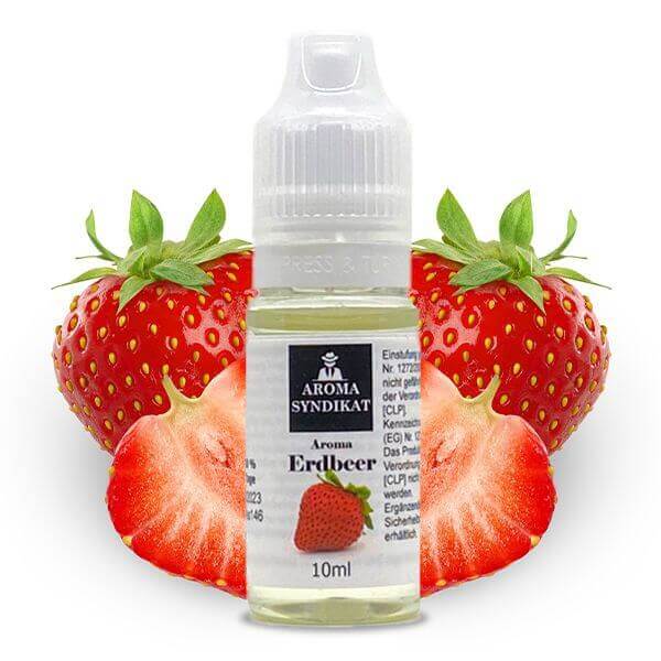 AROMA SYNDIKAT - Erdbeere - 10 ml Aroma - Haus des Dampfes