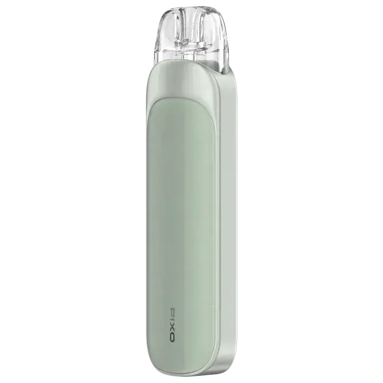 Aspire Pixo E-Zigarette Set in mint color, featuring a sleek design and transparent pod for a modern vaping experience.