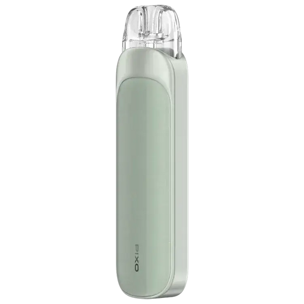 Aspire Pixo E-Zigarette Set in mint color, featuring a sleek design and transparent pod for a modern vaping experience.