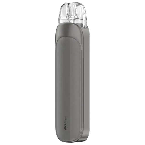 Aspire Pixo E-Zigarette in sleek grey design, compact pod system for versatile vaping experiences.