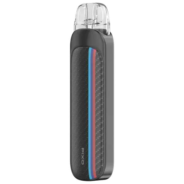 Aspire Pixo E-Zigarette in sleek design with blue and red accents, ideal for a versatile vaping experience.