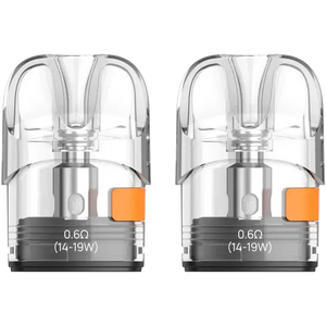 Aspire Pixo Pods replacement pods set of 2, 0.6Ω coils, 3ml capacity, side-fill system for easy refilling.
