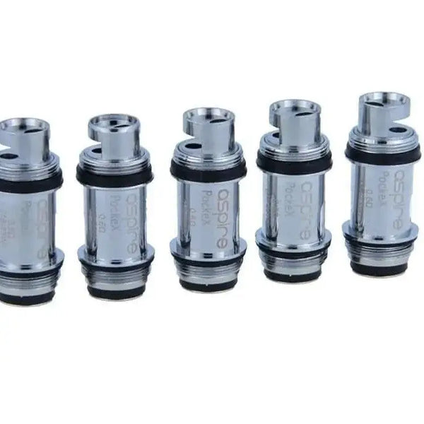 Aspire PockeX 0,6 Ohm Heads (5 Stück pro Packung) - Haus des Dampfes