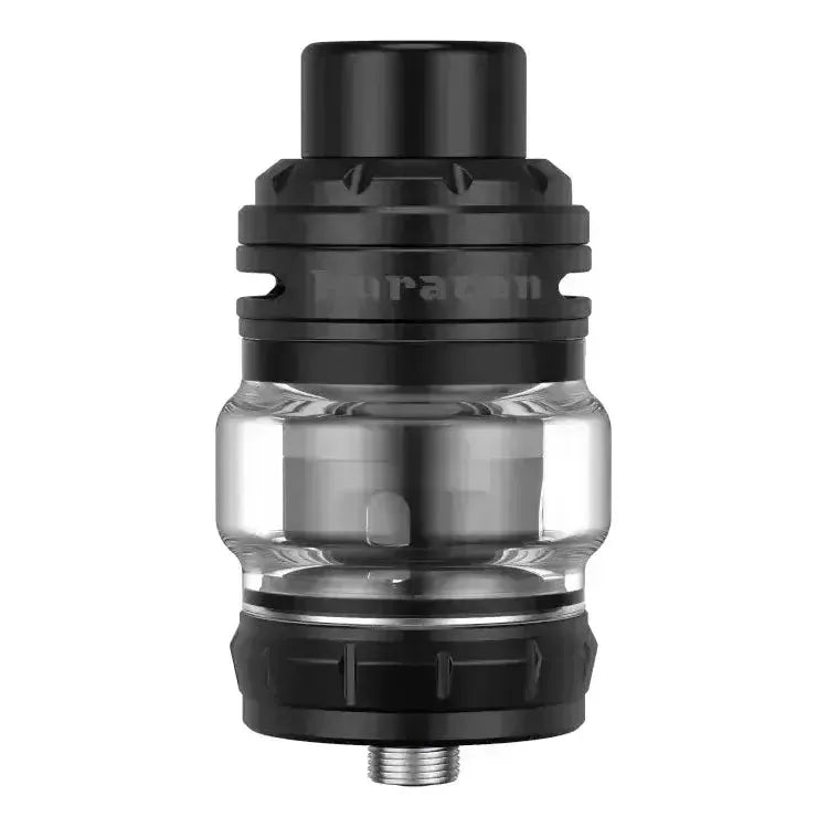 Aspire Huracan Tank Set with top airflow control and transparent glass body for optimal vaping experience.
