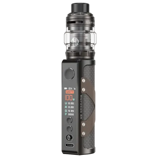 Aspire Huracan EX E-Zigaretten-Set mit 100 Watt Leistung und 6ml Clearomizer.