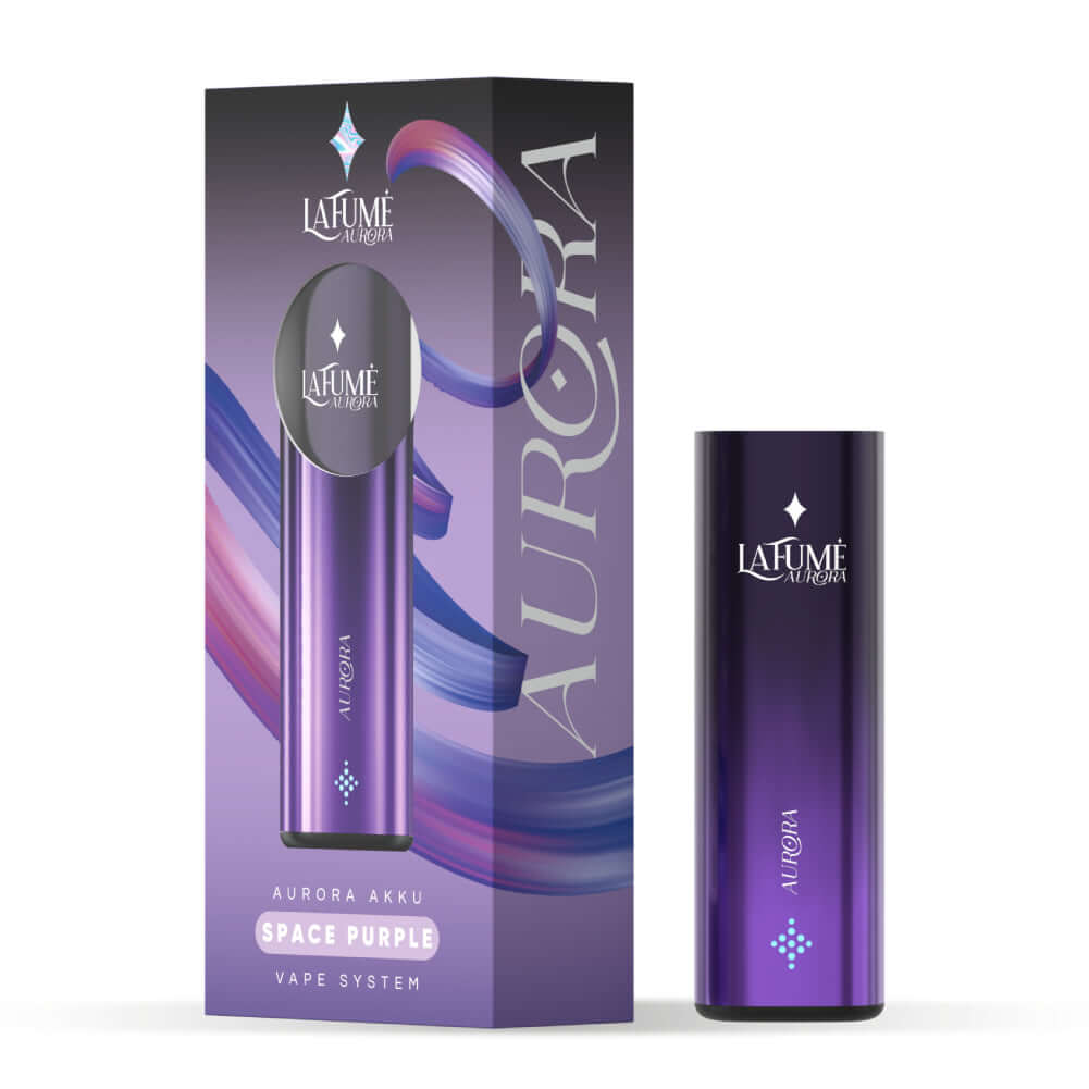 Lafume Aurora Akkuträger in Space Purple, showcasing elegant design and modern technology for vapers.