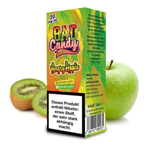 Bad Candy - Angry Apple Nikotinsalz - 20 mg/ml - Haus des Dampfes