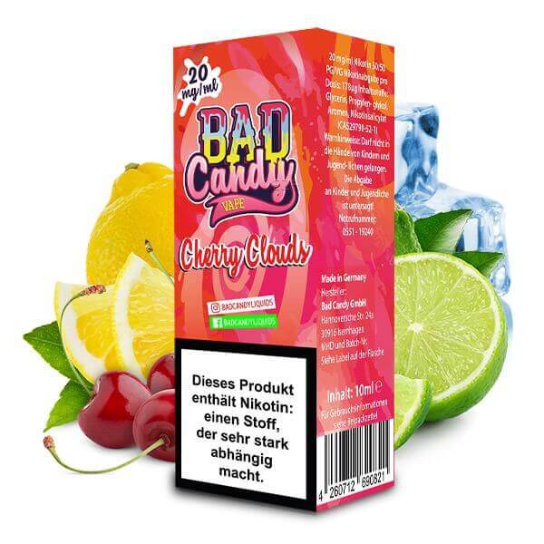 Bad Candy - Cherry Cloud Nikotinsalz - 20 mg/ml - Haus des Dampfes