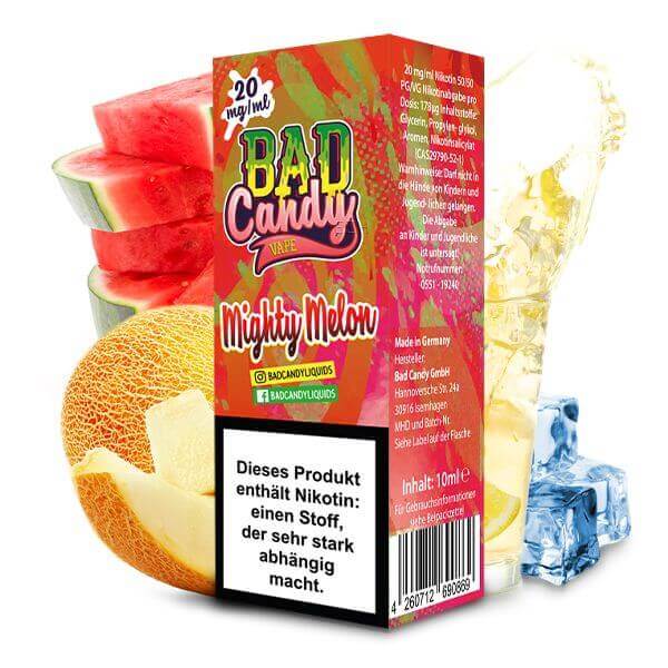 Bad Candy - Mighty Melon Nikotinsalz - 20 mg/ml - Haus des Dampfes