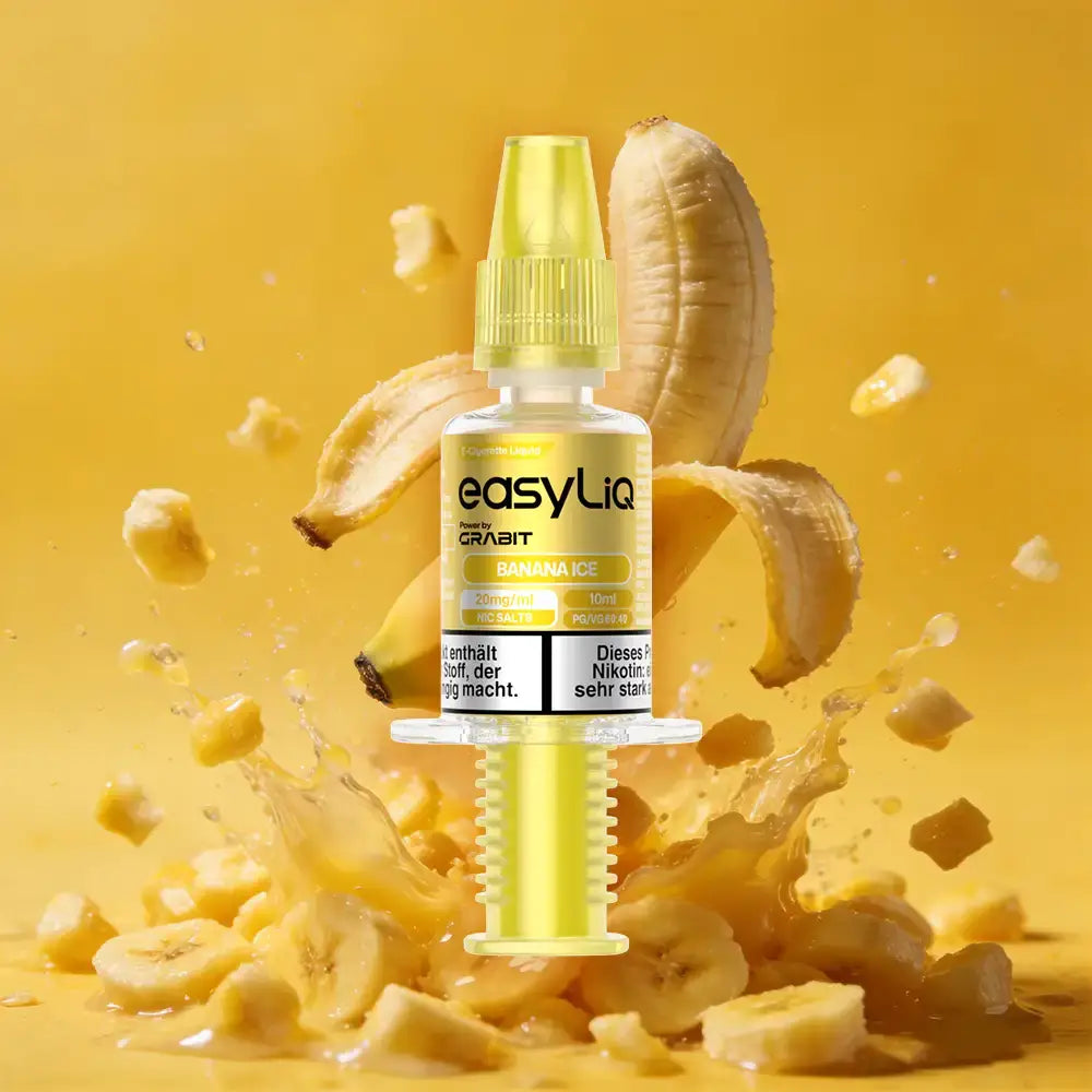 GRABIT - easyLIQ - Banana Ice - Nikotinsalz - 10ml