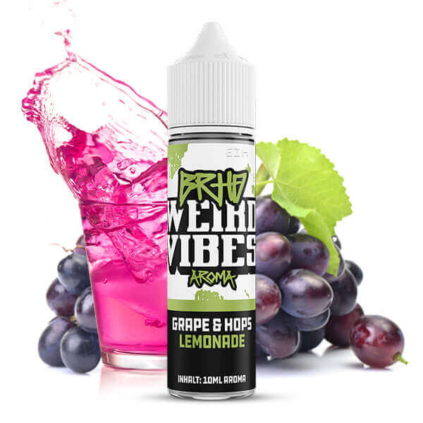 BAREHEAD - Weird Vibes Grape & Hops Lemonade Aroma 10ml - Haus des Dampfes