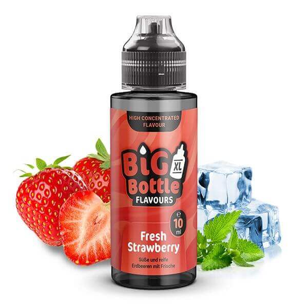 Big Bottle - Fresh Strawberry - 10 ml Aroma - Haus des Dampfes