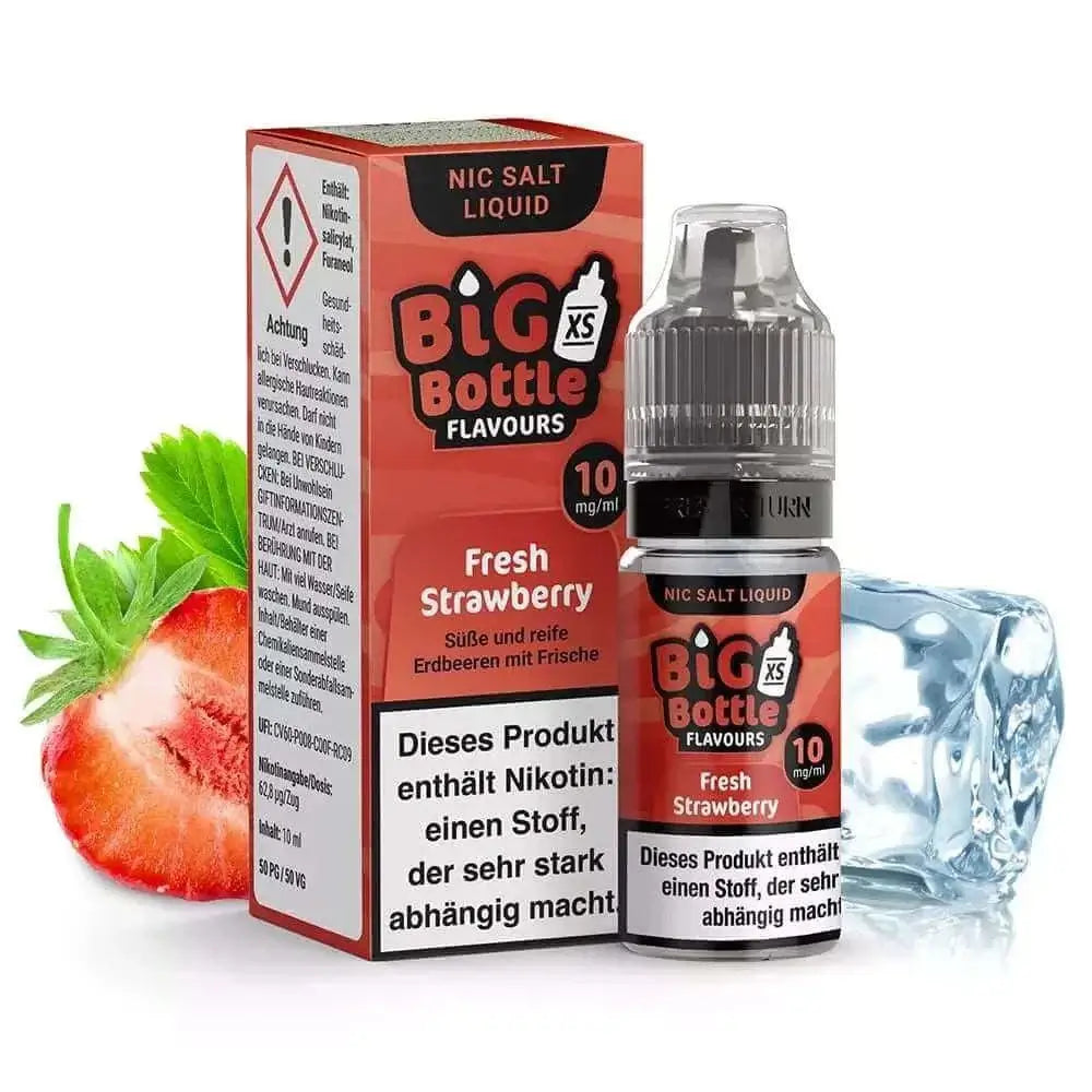 Big Bottle - Fresh Strawberry - Nikotinsalz 10ml - Haus des Dampfes