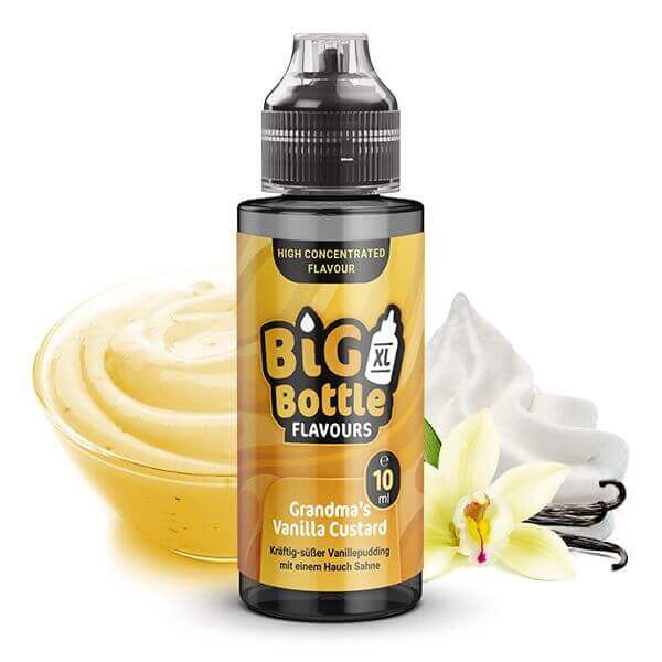 Big Bottle - Grandma´s Vanilla Custard - 10 ml Aroma - Haus des Dampfes