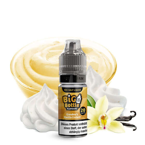 Big Bottle - Grandma's Vanilla Custard - Nikotinsalz - 10ml - Haus des Dampfes