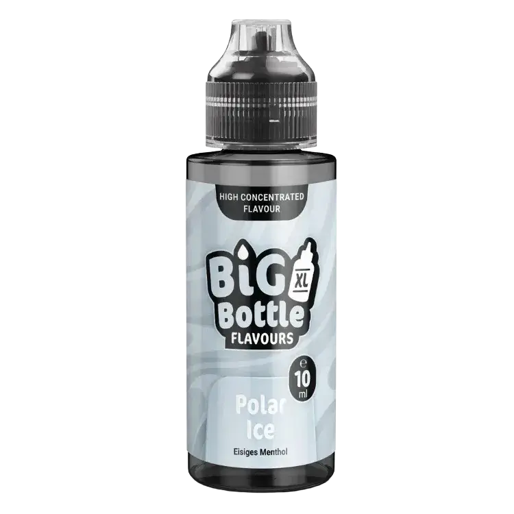 Big Bottle Polar Ice Longfill Aroma 10ml - Eisiges Menthol für erfrischendes Dampfen.