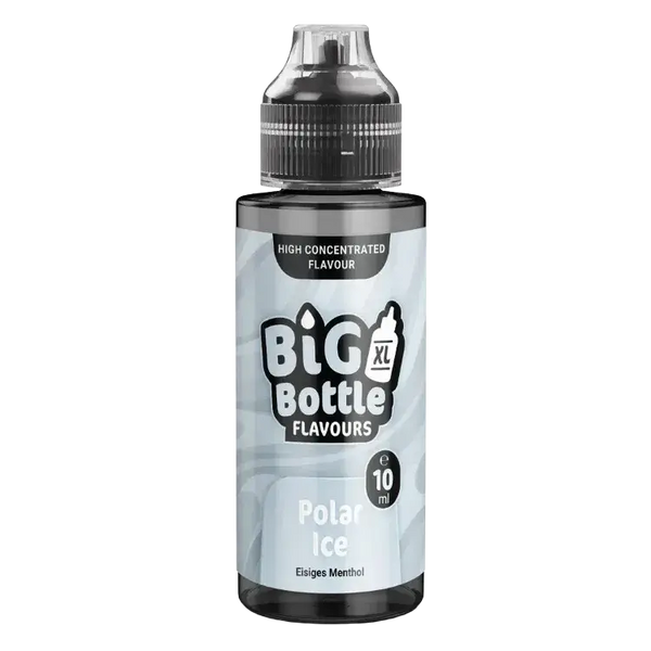 Big Bottle Polar Ice Longfill Aroma 10ml - Eisiges Menthol für erfrischendes Dampfen.