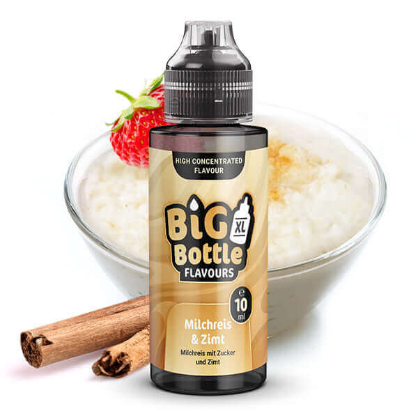 BIG BOTTLE - Milchreis mit Zimt Aroma 10 ml - Haus des Dampfes