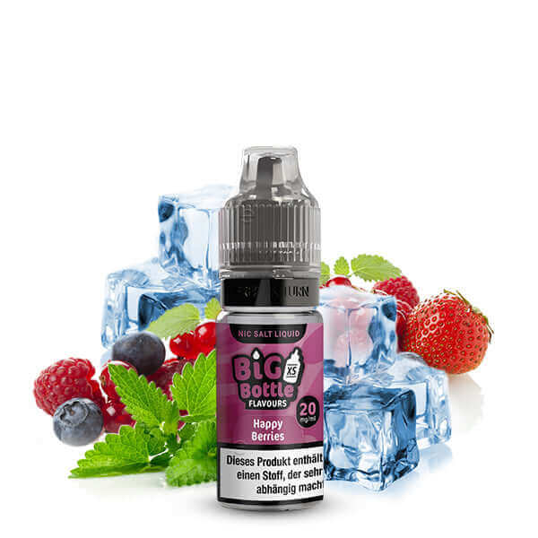 Big Bottle - Nikotinsalz - Happy Berries - 10ml - Haus des Dampfes