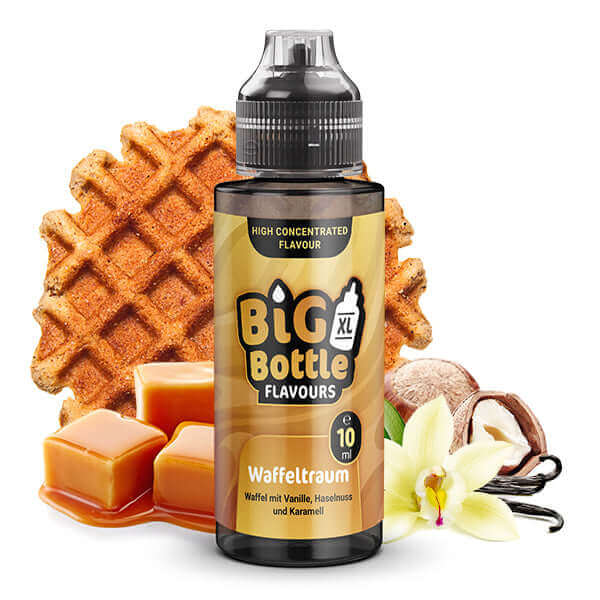 BIG BOTTLE Waffeltraum Aroma 10 ml - Haus des Dampfes
