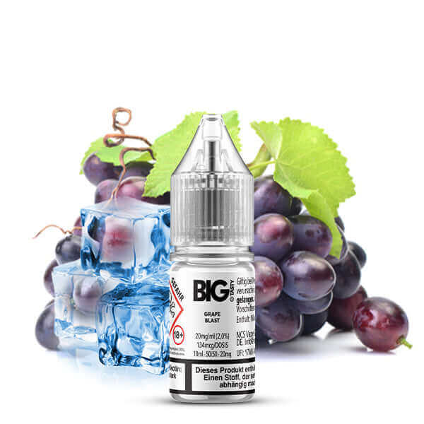BIG TASTY - Grape Blast Nikotinsalz Liquid 10 ml - Haus des Dampfes