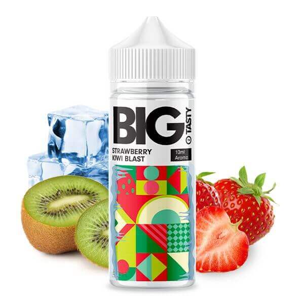 BIG TASTY - Strawberry Kiwi Blast - 20 ml Aroma - Haus des Dampfes