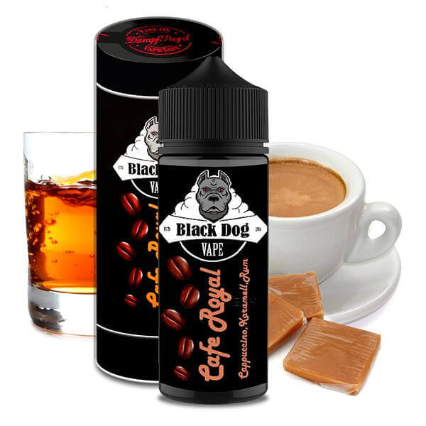 BLACK DOG - Cafe Royal - 20 ml Aroma - Haus des Dampfes