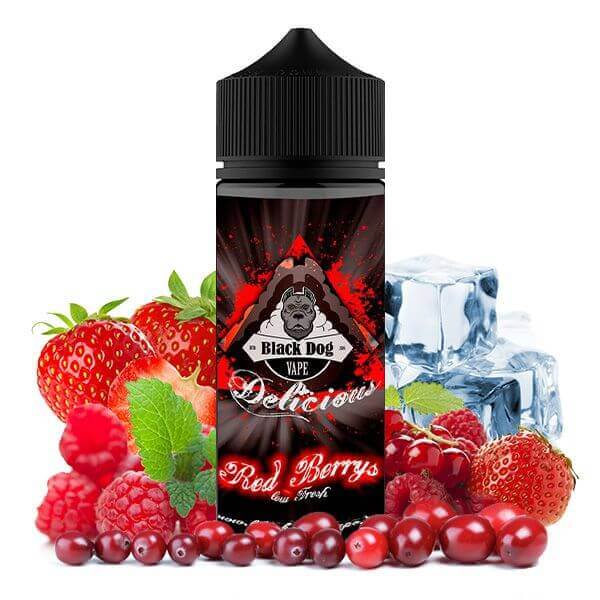 BLACK DOG - Red Berrys - 20 ml Aroma - Haus des Dampfes