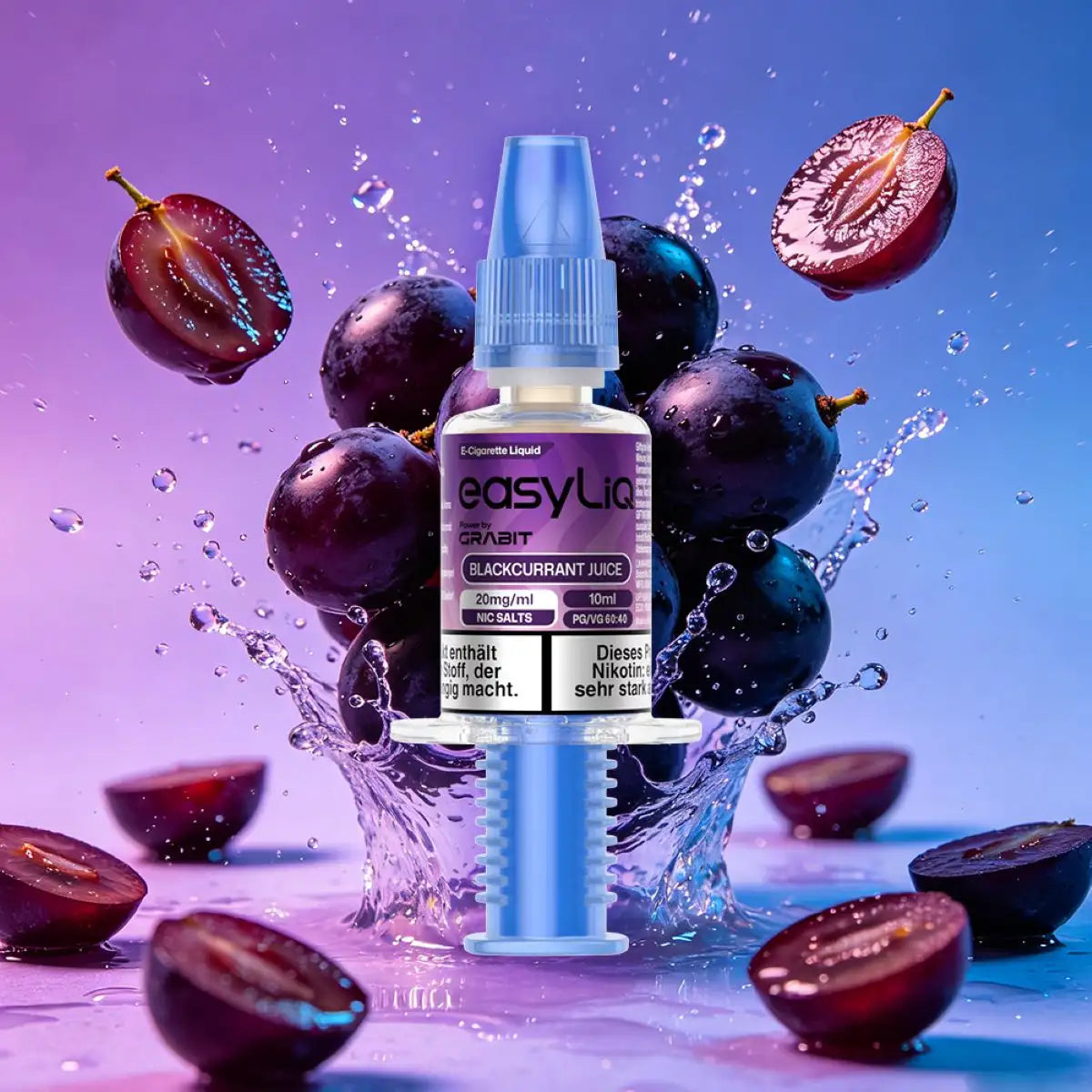 GRABIT - easyLIQ - Blackcurrant Juice - Nikotinsalz - 10ml
