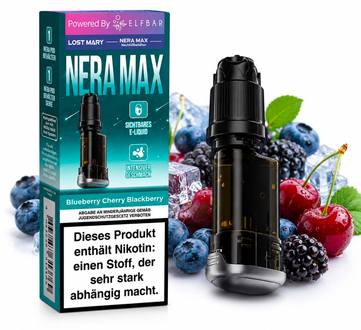 LOST MARY - NERA MAX - Pod 20mg 1x + Ersatzcoil