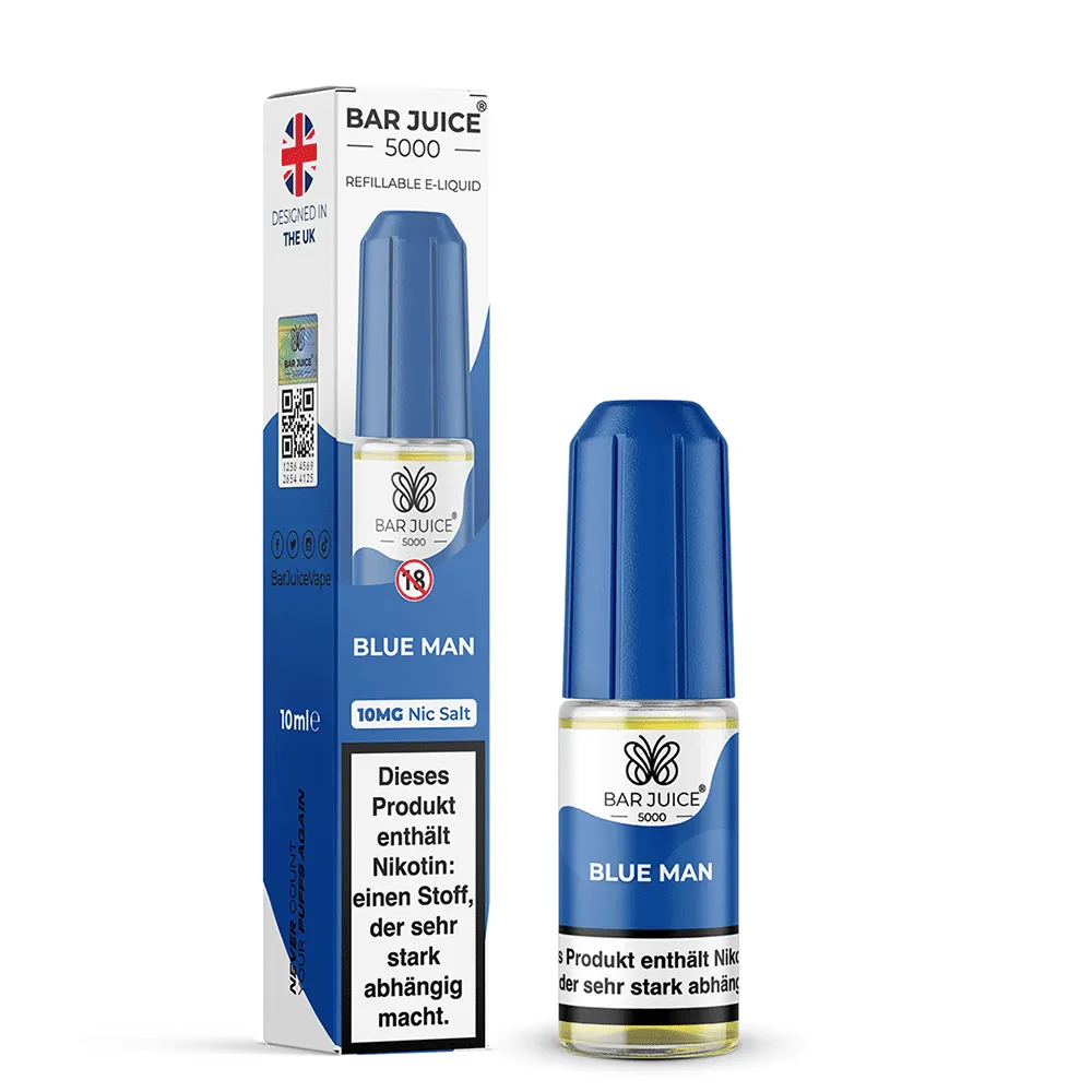 BAR JUICE 5000 - Blue Man - Liquid 10ml