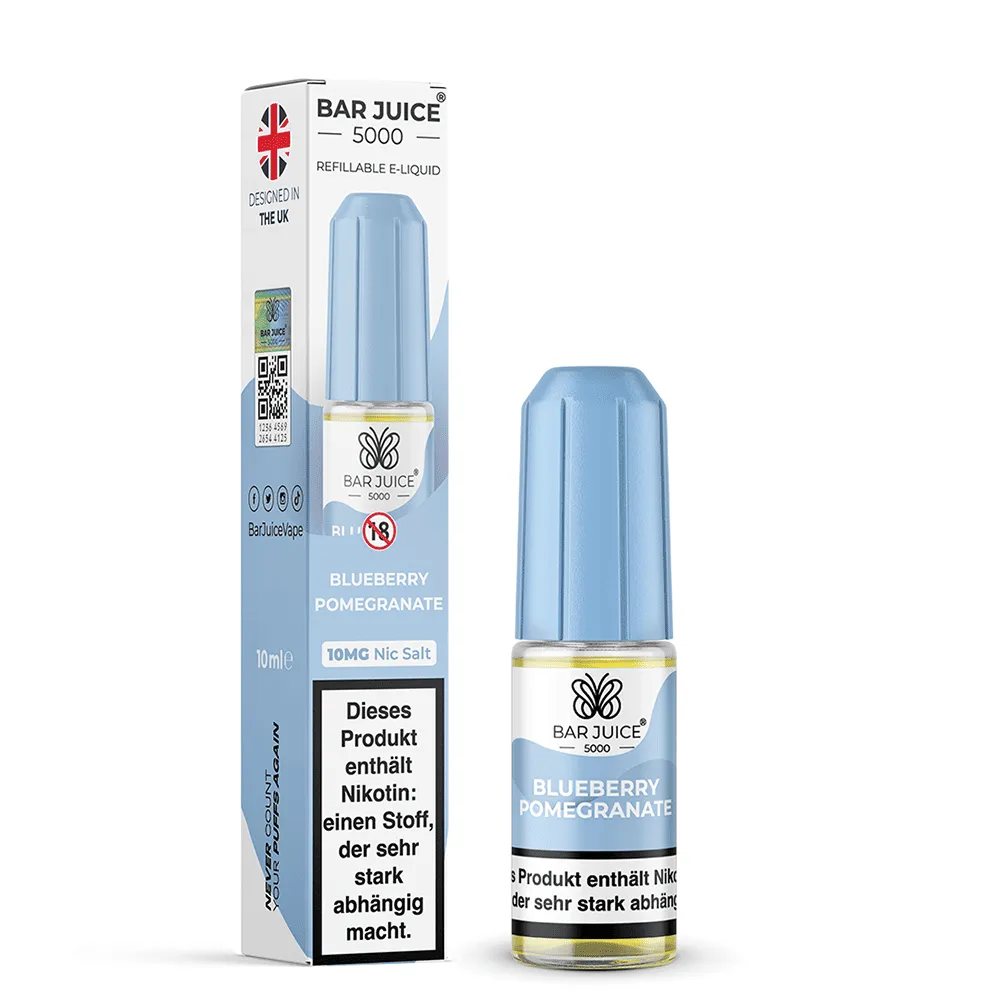 BAR JUICE 5000- Blueberry Pomegranate - Liquid 10ml