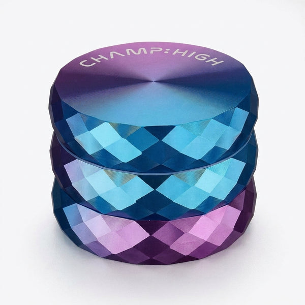 CHAMP HIGH - Duo-Color Metall-Grinder – 53mm