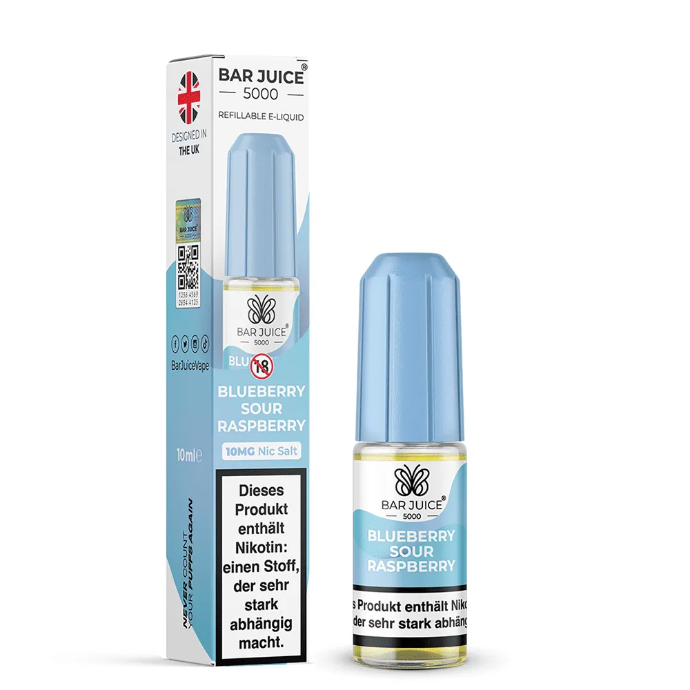 BAR JUICE 5000 - Blueberry Sour Raspberry - Liquid 10ml